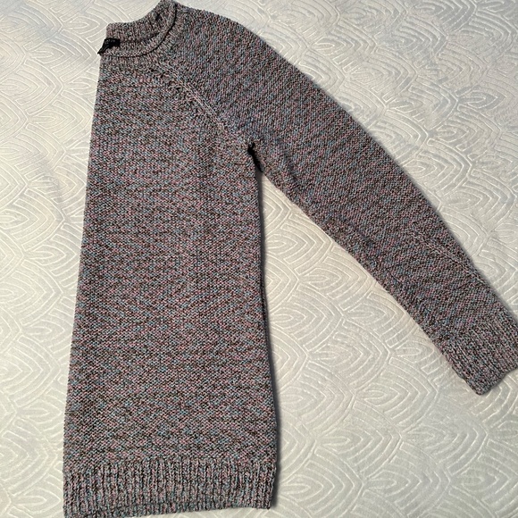 TALBOTS SHAKER STYLE SPECKLED COLOR SWEATER - Picture 3 of 4
